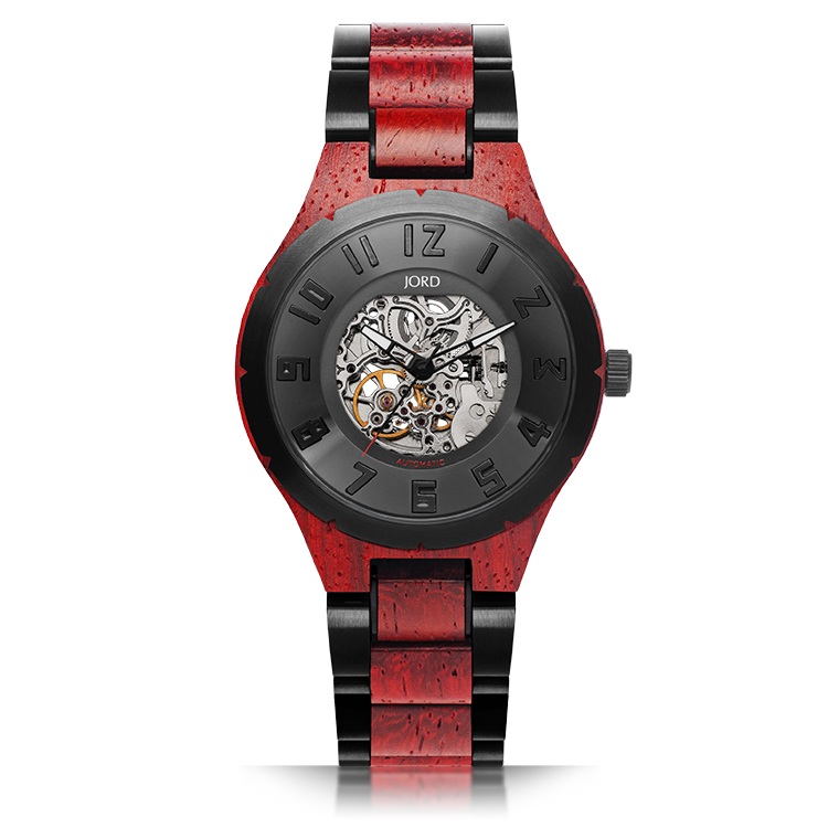 Padauk & Black Steel