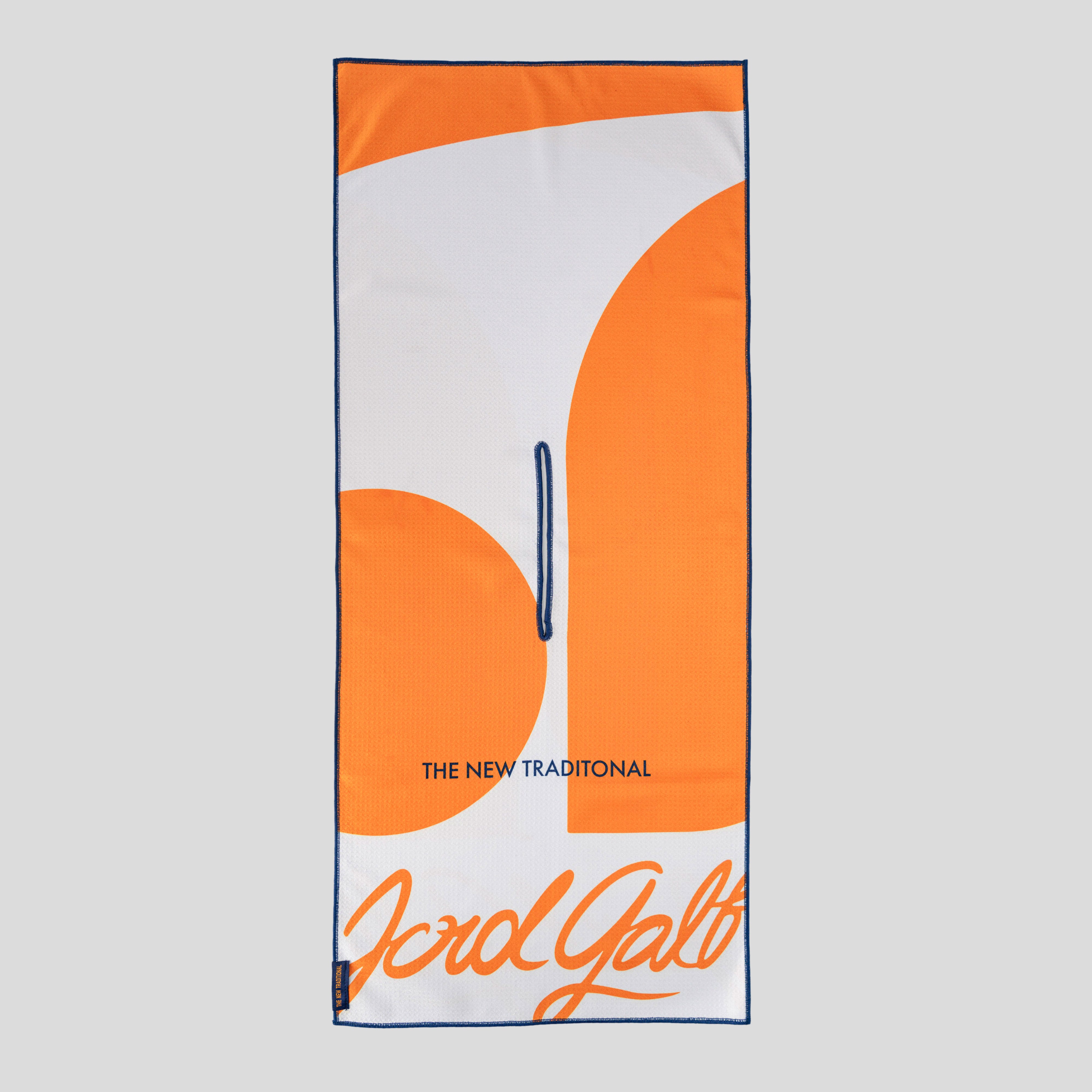 White Orange Script The New Traditional