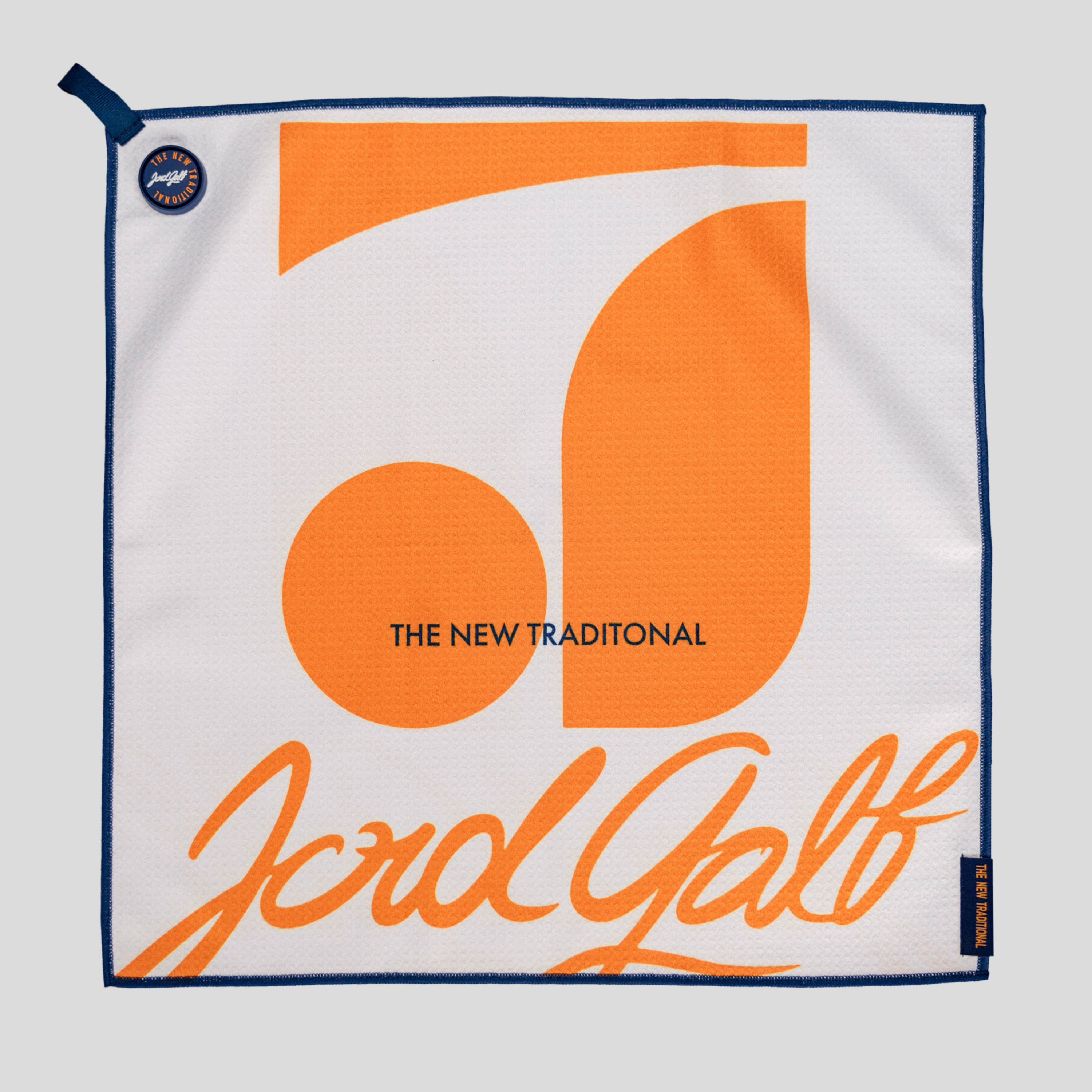 White Orange Script The New Traditional