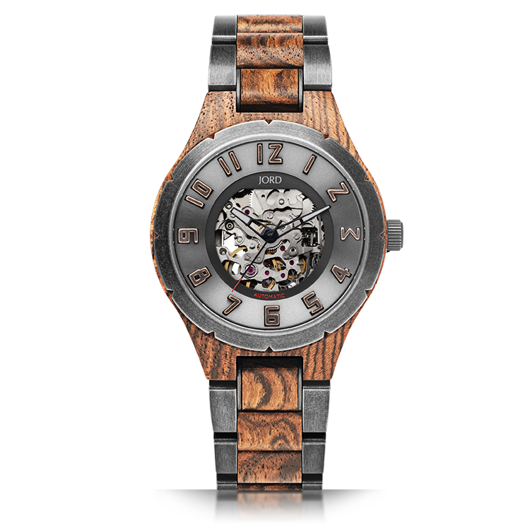 Bocote & Vintage Gunmetal